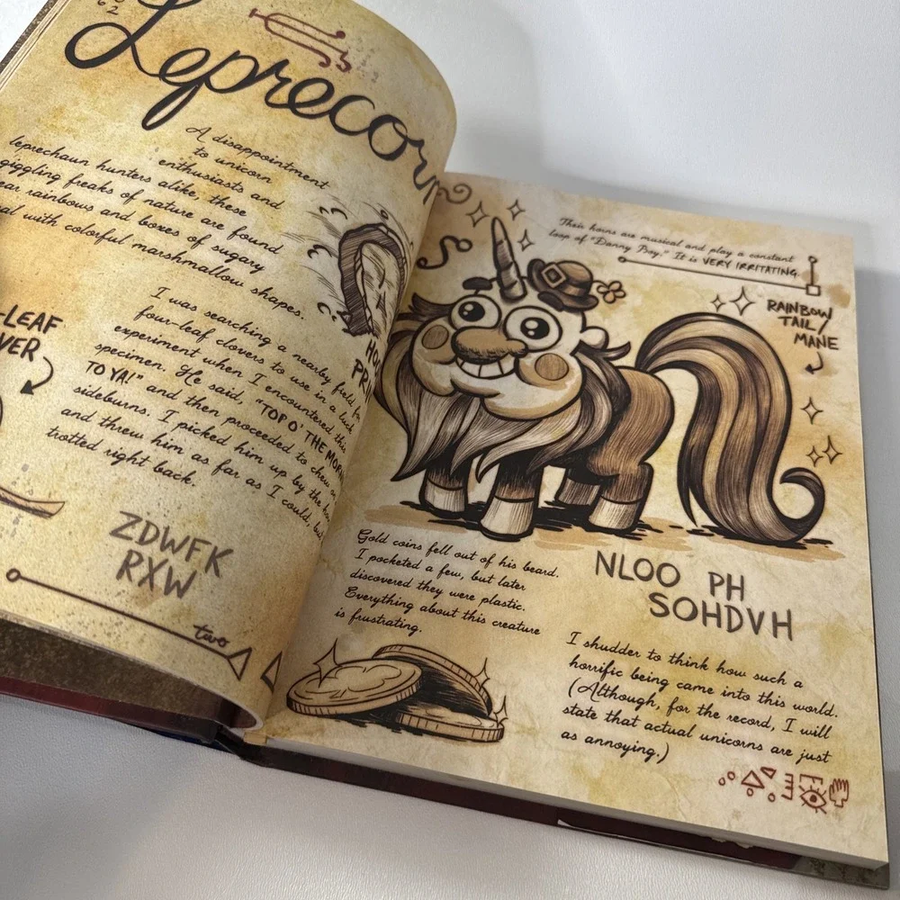 Disney Gravity Falls Journal 3 Hardback First Edition by Alex Hirsch‎